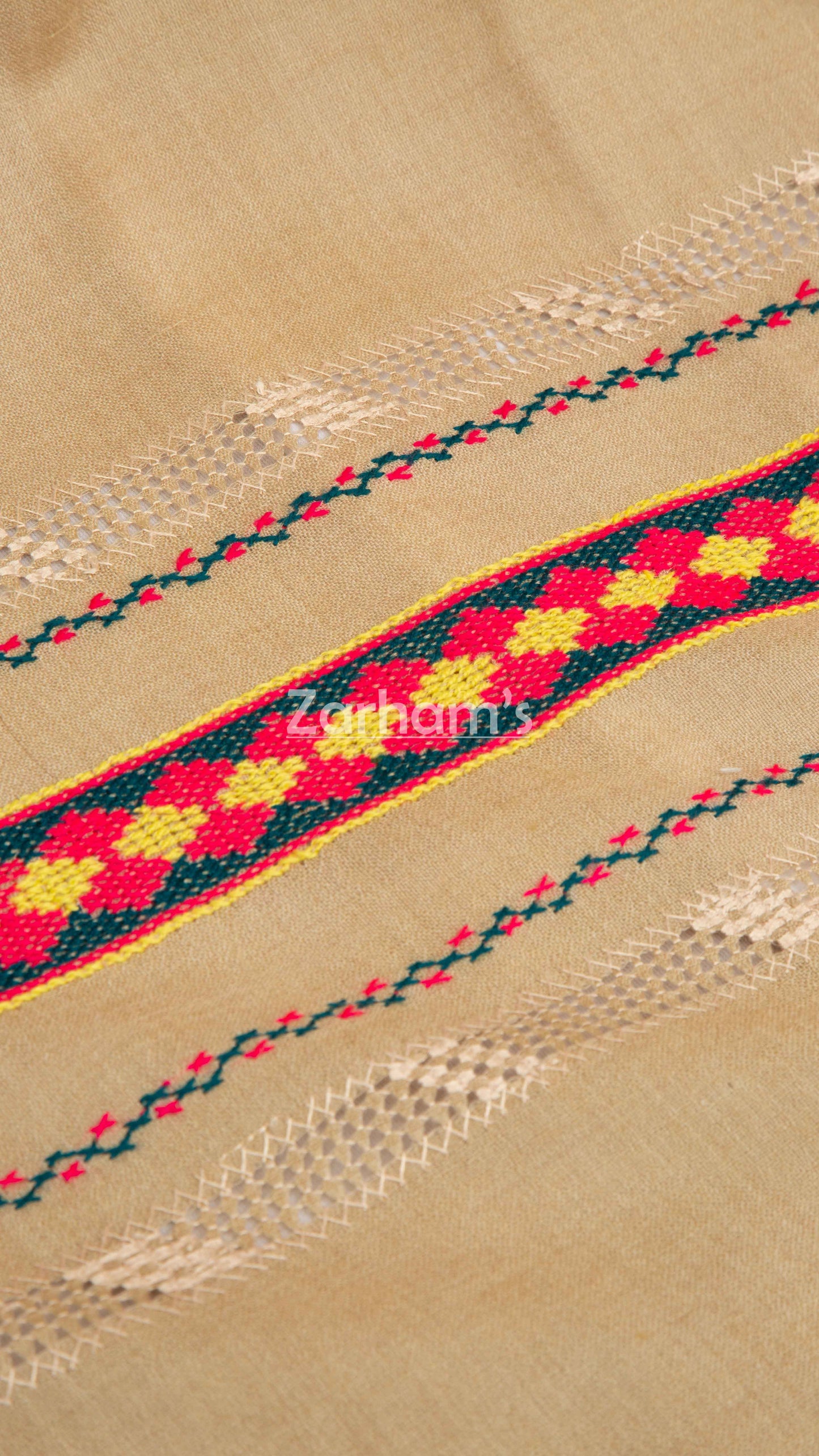 Handmade Pashmina Shawl Hand Woven