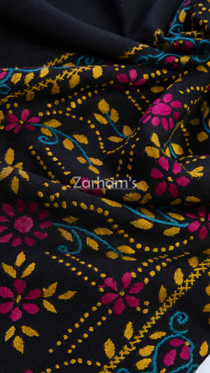 Handmade Pashmina Hand Embroidered Shawl