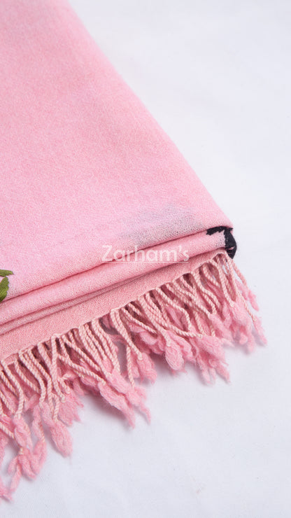 Hand Woven and Hand Embroidered Pashmina Shawl